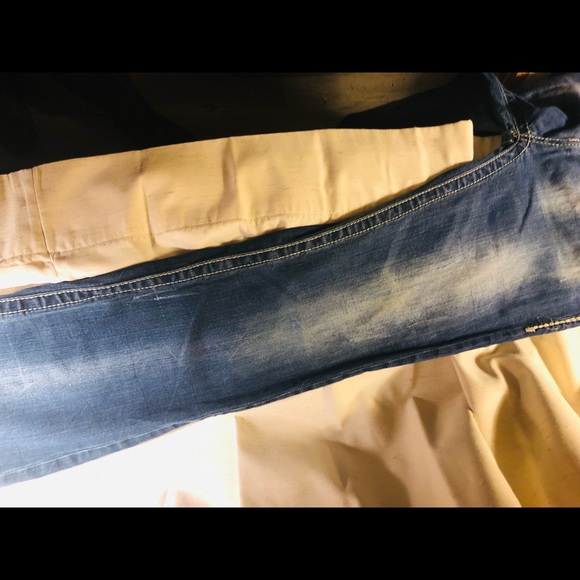 DayTrip Leo Bootcut Distressed Denim Size 27 S - Picture 4 of 6